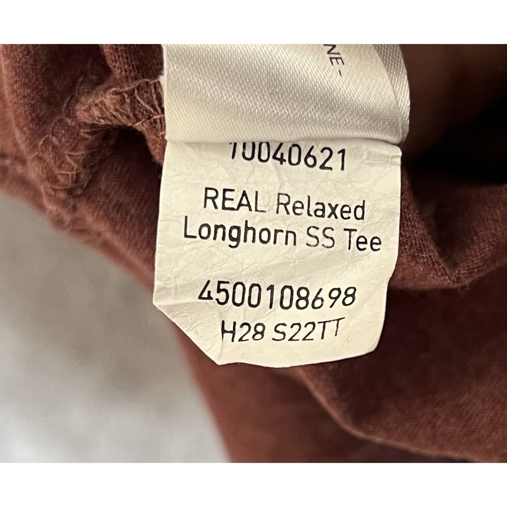 Ariat REAL Relaxed Fit Longhorn Short Sleeve Tee Womens Size XS Cotton T-Shirt - Picture 7 of 10